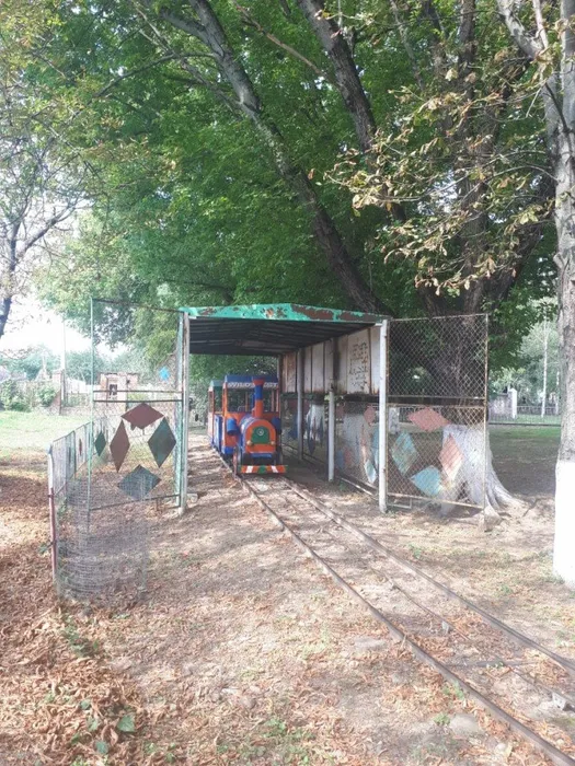 старое депо нашего паровозика